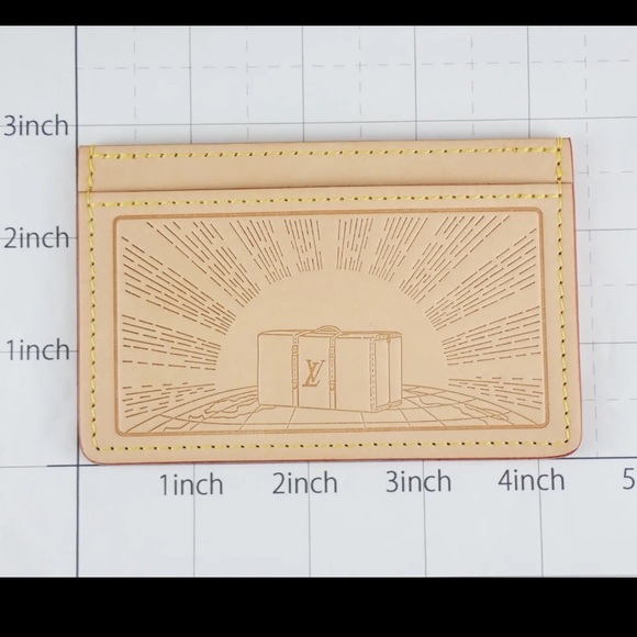 Louis Vuitton Card Case ID Holder Trunk Leather - Picture 9 of 15